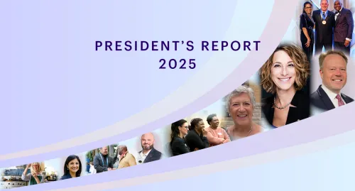 Presidents report logo 2025